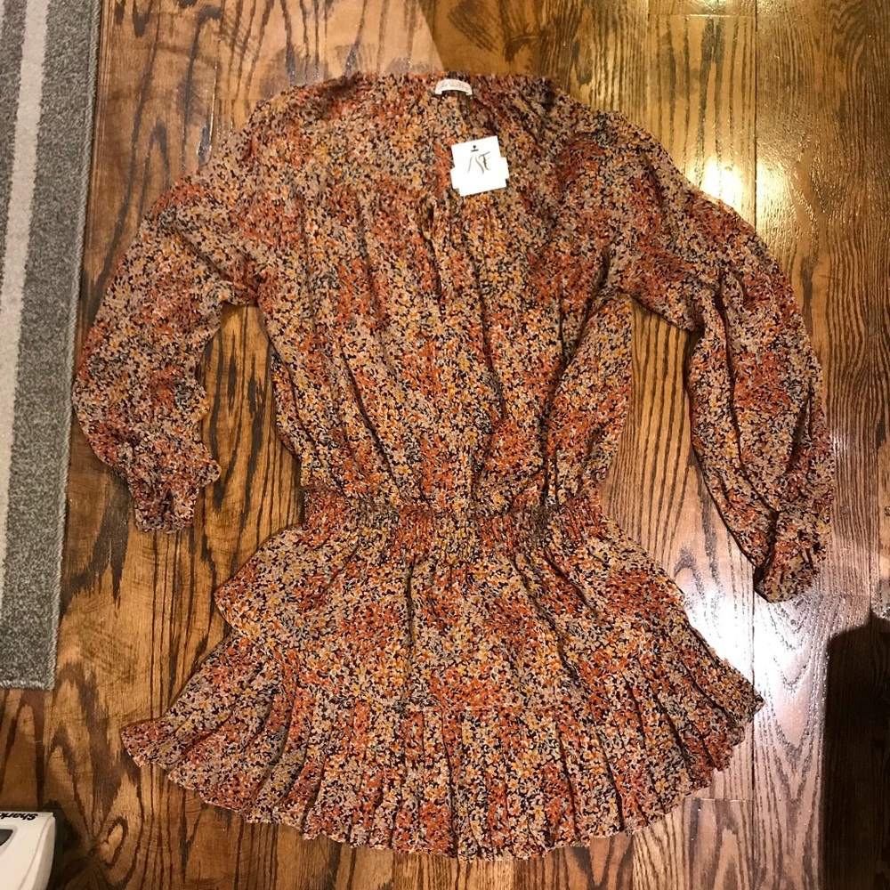 NWT Loveshackfancy Popover Dress Large